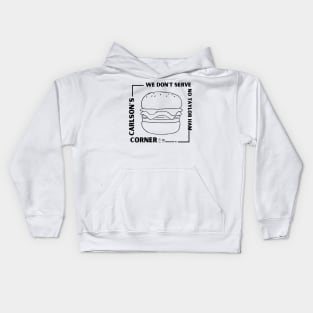 We Don't Serve Taylor Ham Kids Hoodie